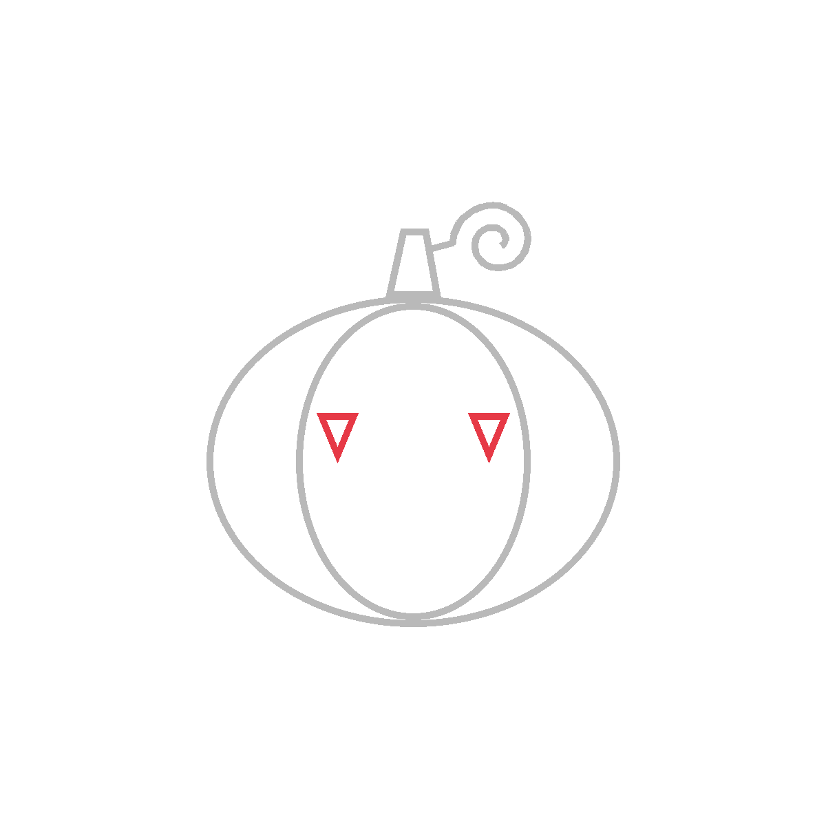 How to Draw a Pumpkin — step 5