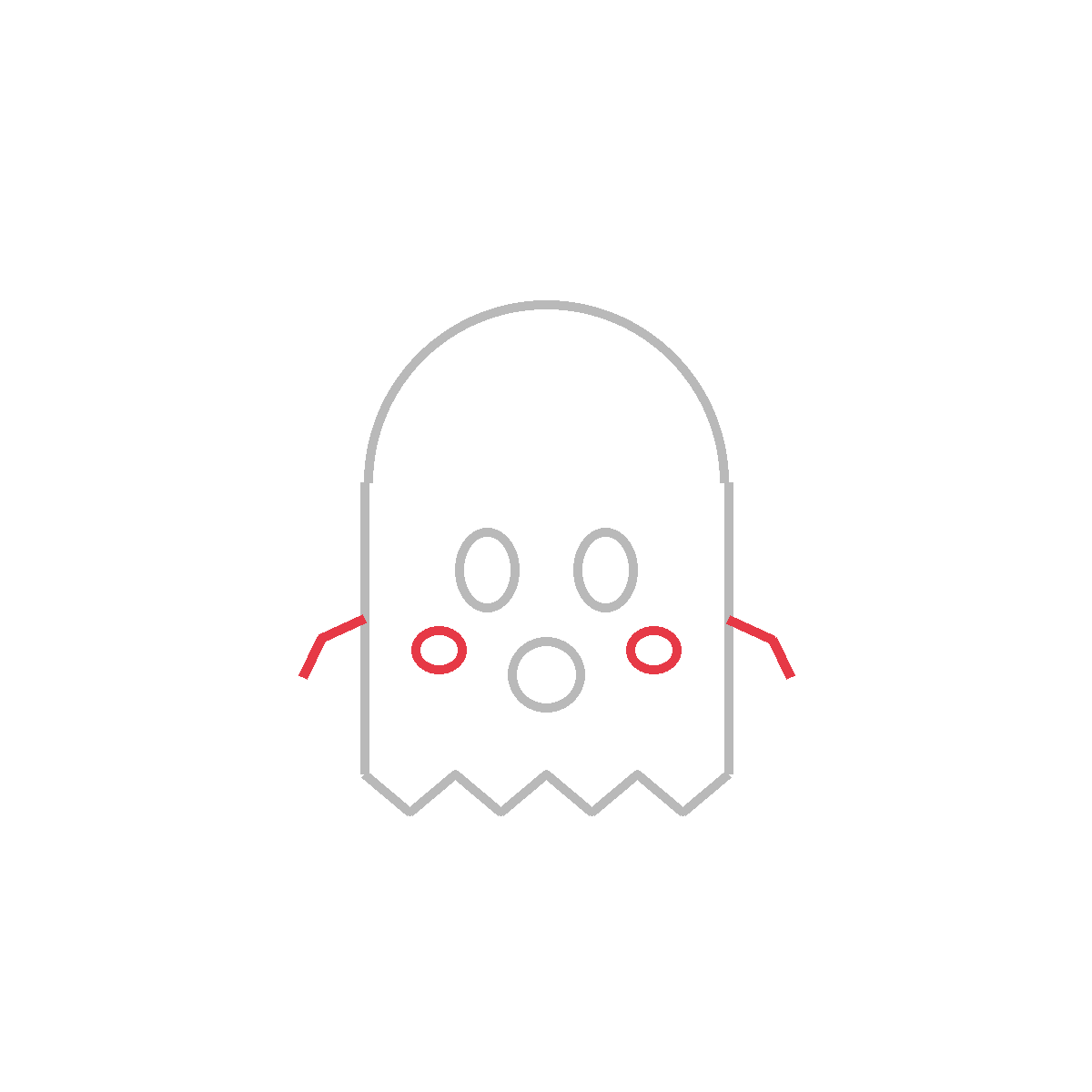 How to Draw a Ghost — step 6