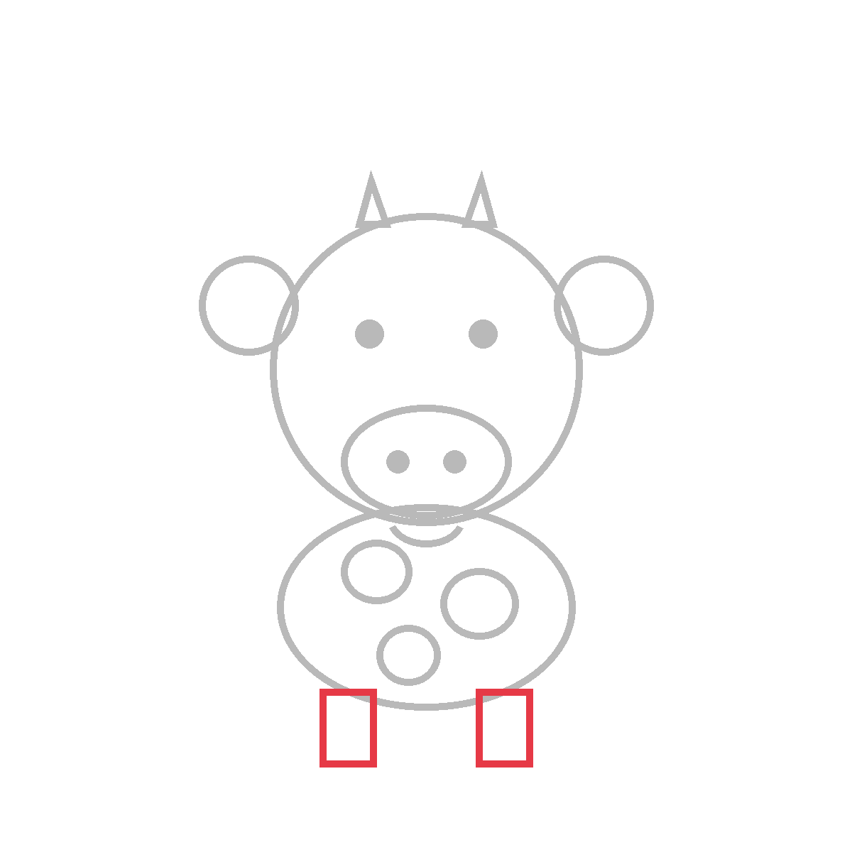 How to Draw a Cow — step 6