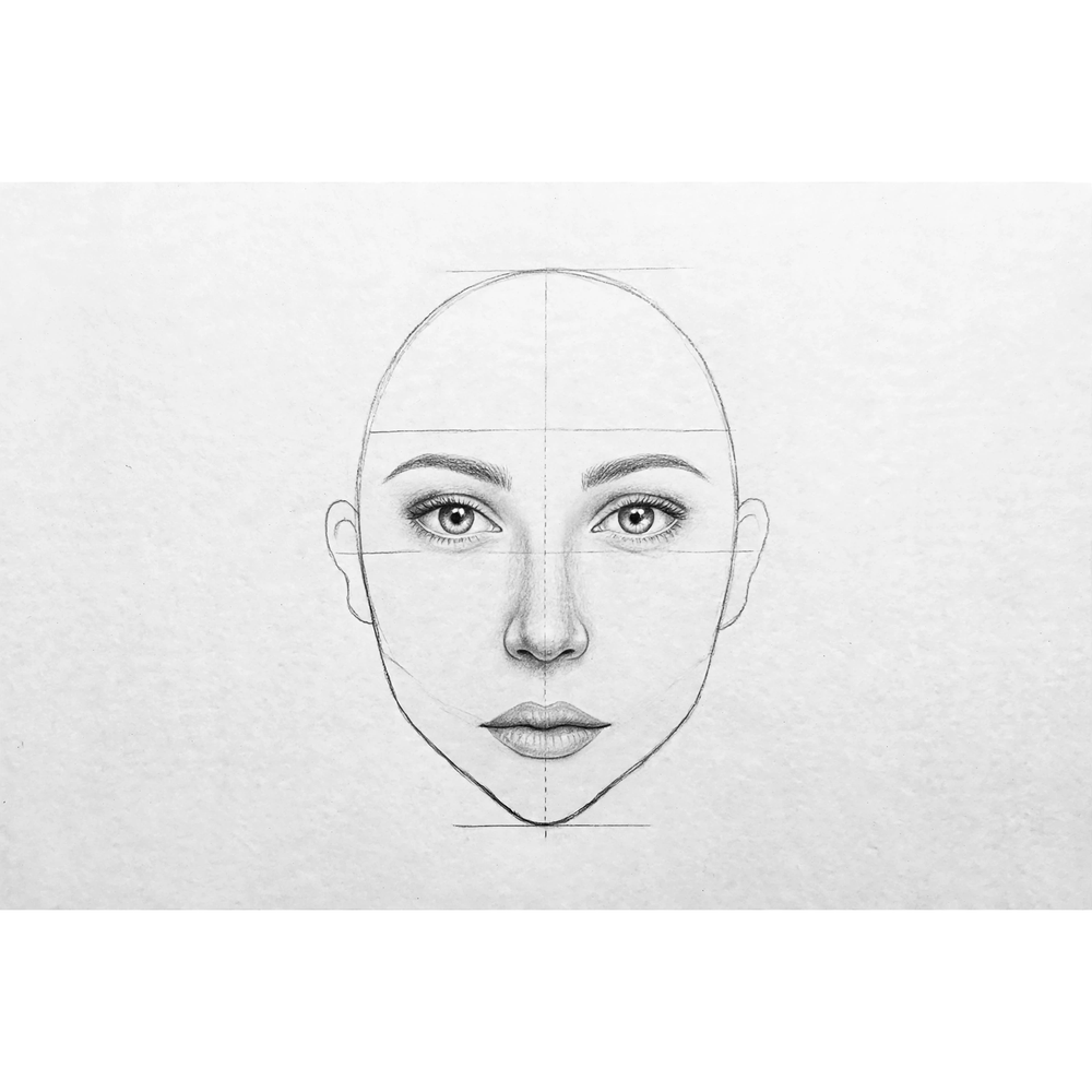 How to Draw a Portrait — step 6