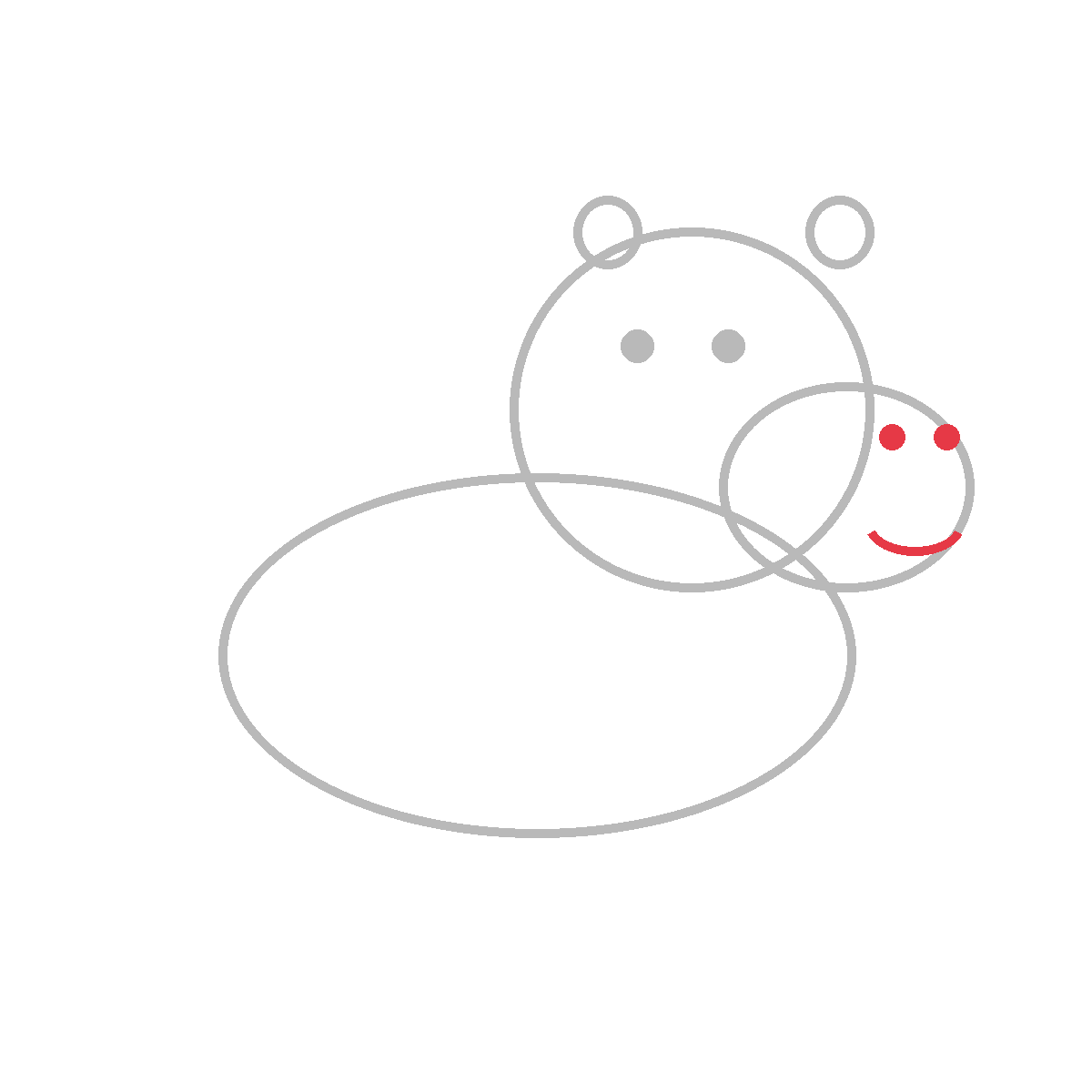 How to Draw a Hippo — step 6