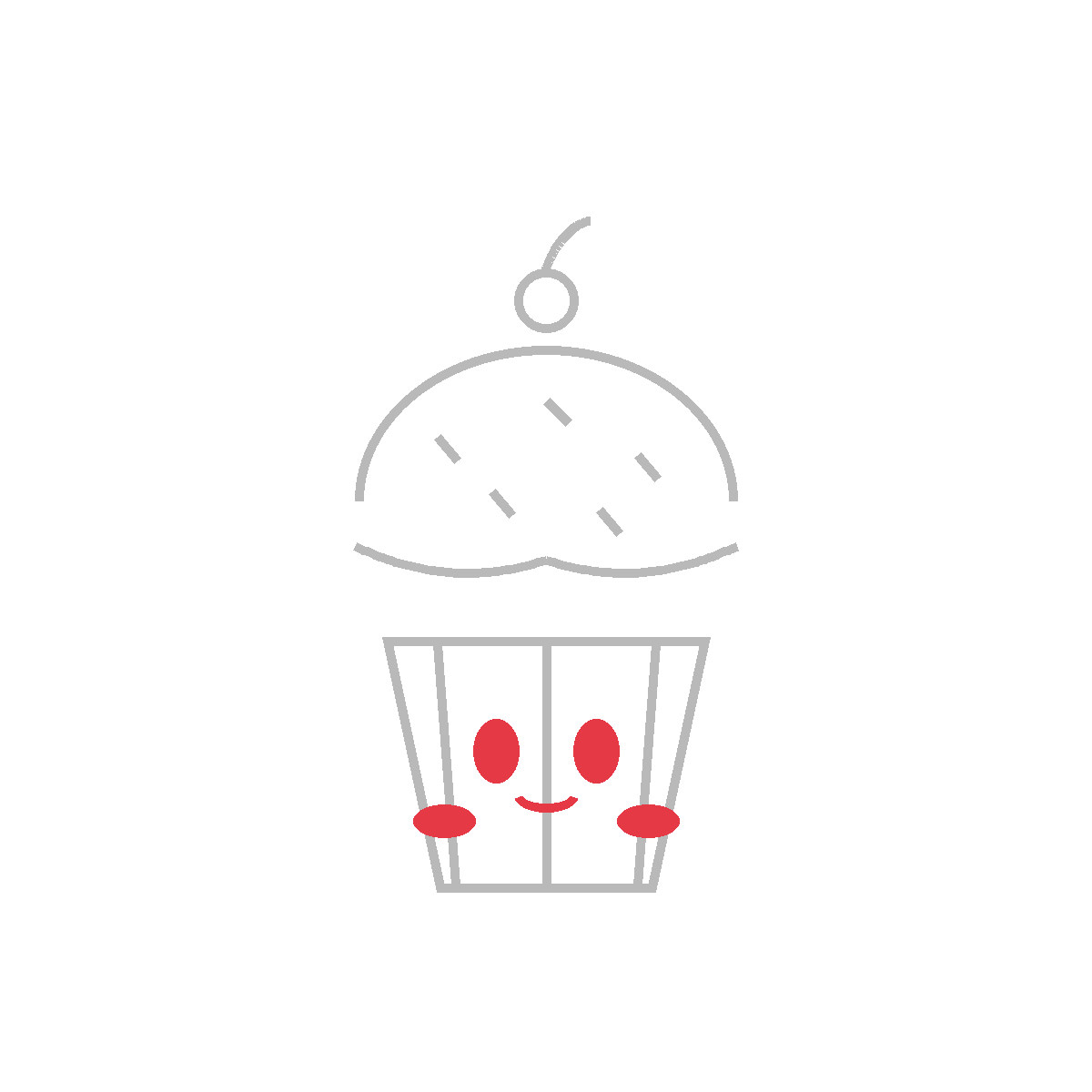 How to Draw a Cupcake — step 6