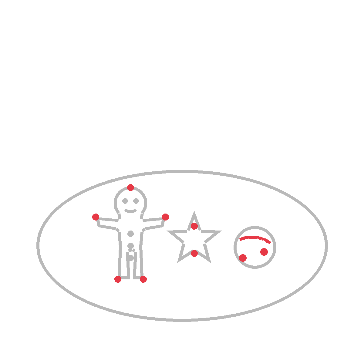 How to Draw Christmas Cookies — step 6