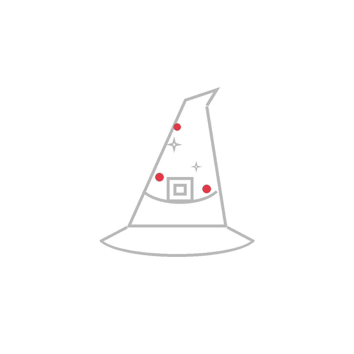 How to Draw a Witch Hat — step 6