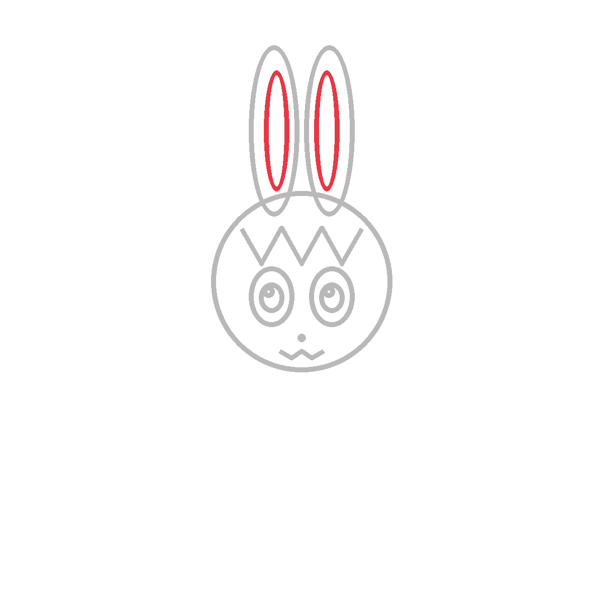 How to Draw a Chibi Bunny Girl — step 6