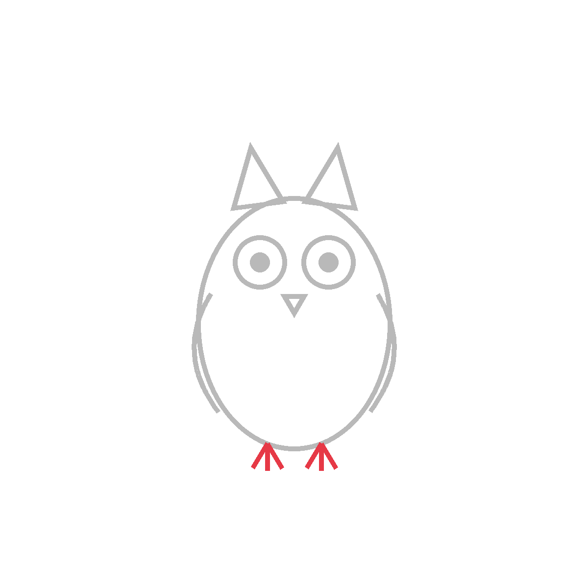 How to Draw an Owl — step 6