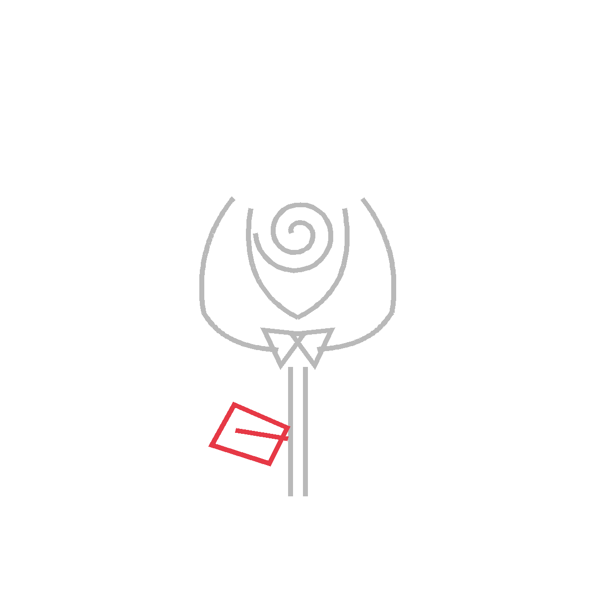 How to Draw a Rose — step 7
