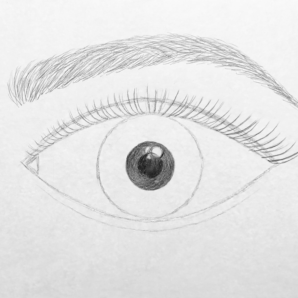 How to Draw a Realistic Eye — step 8