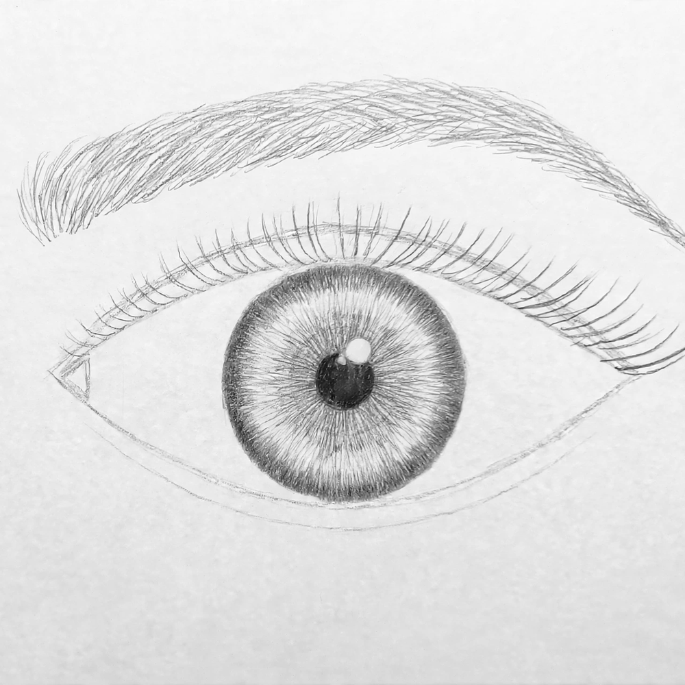 How to Draw a Realistic Eye — step 9