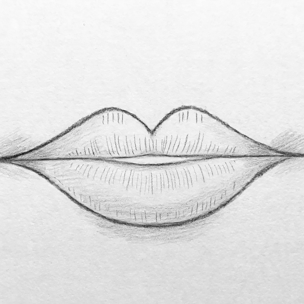 How to Draw Lips — step 9